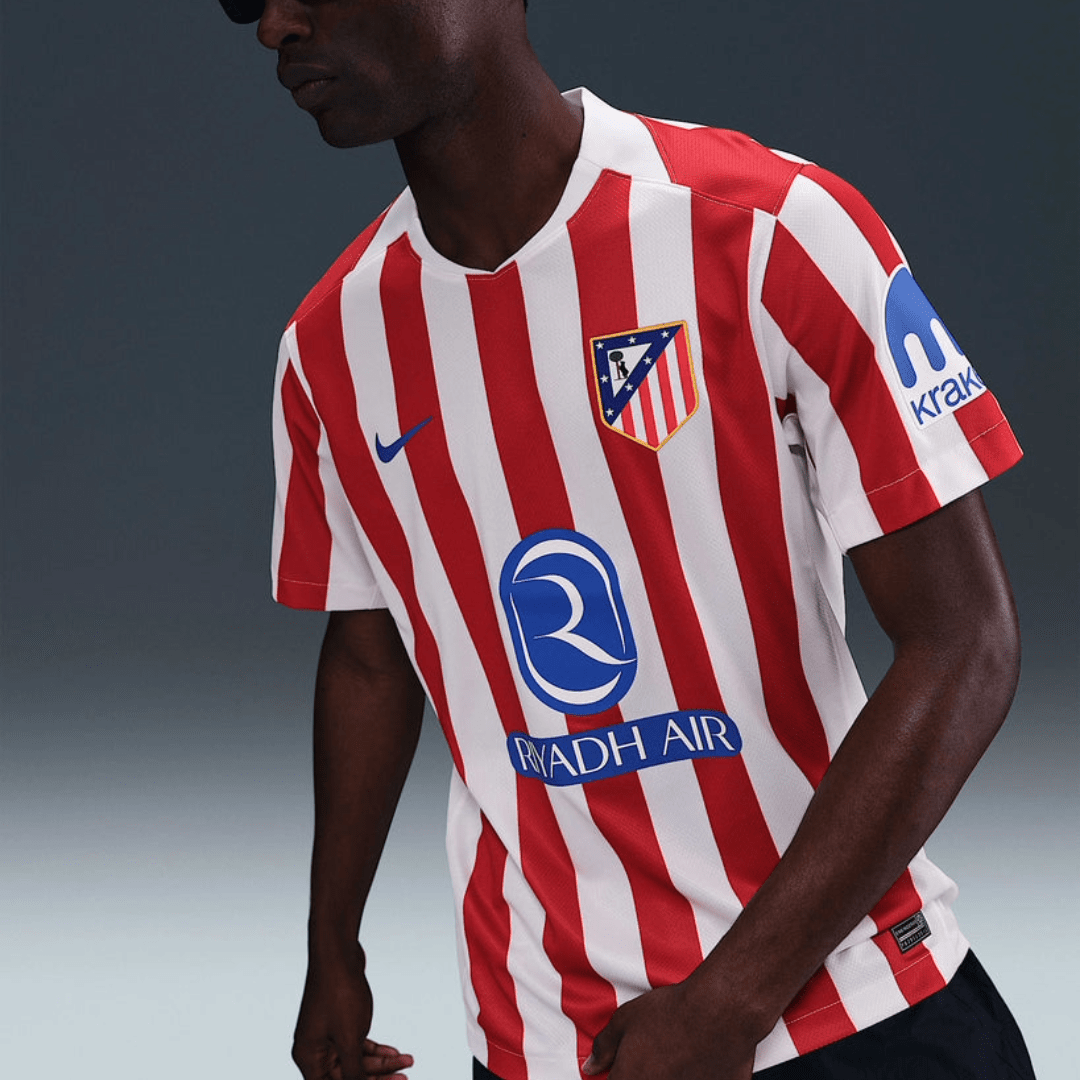 NIKE ATLETICO MADRID 25/26 HOME JERSEY RED/WHITE HOMBRE