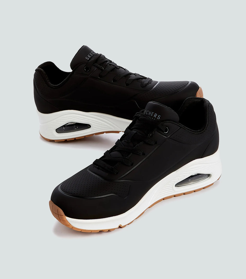 UNO WEDGE - HI STEPS BLACK