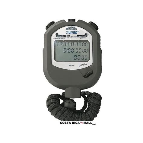 CRONOMETRO 10 MEMORIAS JS506 JUNSO