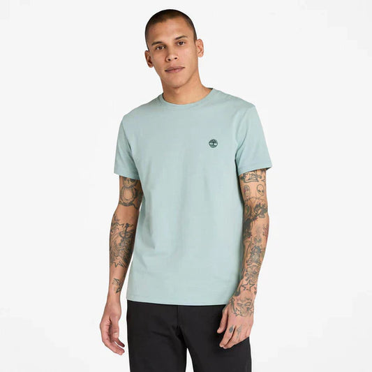 T-SHIRT SLEEVE TEE SILVER/BLUE