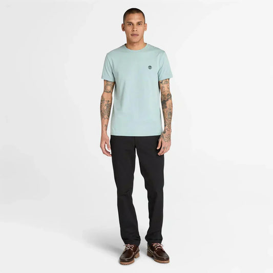 T-SHIRT SLEEVE TEE SILVER/BLUE