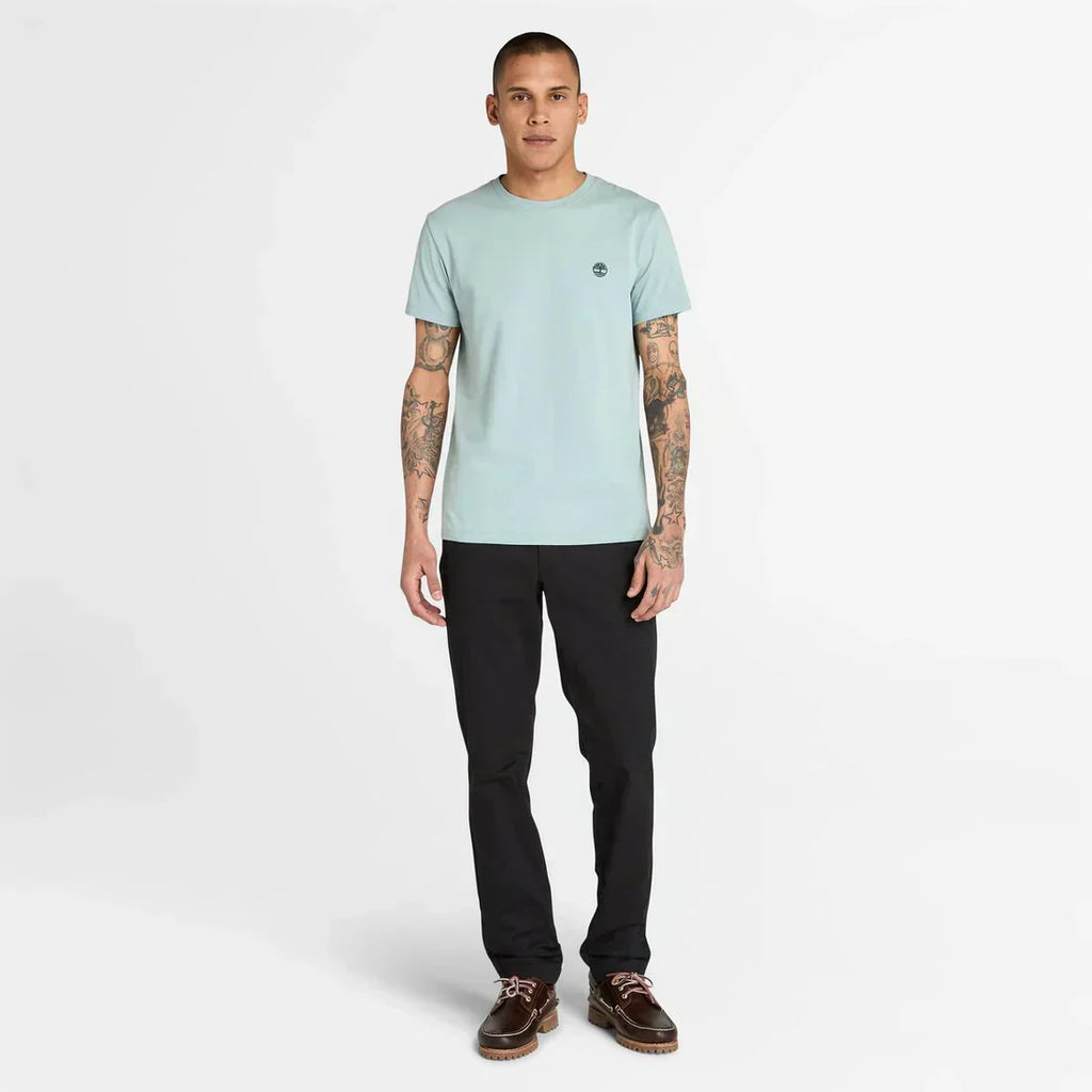 T-SHIRT SLEEVE TEE SILVER/BLUE