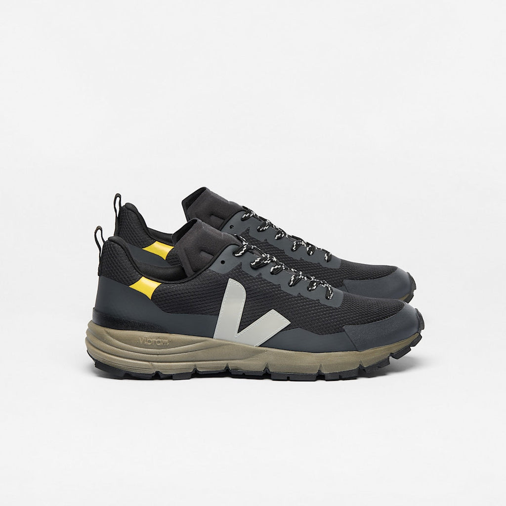 VEJA DEKKAN ALVEOMESH BLACK OXFORD GREY TONIC