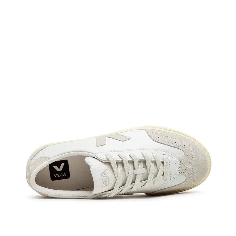 VEJA VOLLEY O.T. LEATHER WHITE/NATURAL MUJER