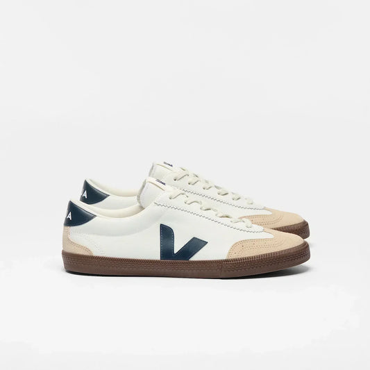 TENIS VEJA VOLLEY O.T. LEATHER WHITE/BLACK