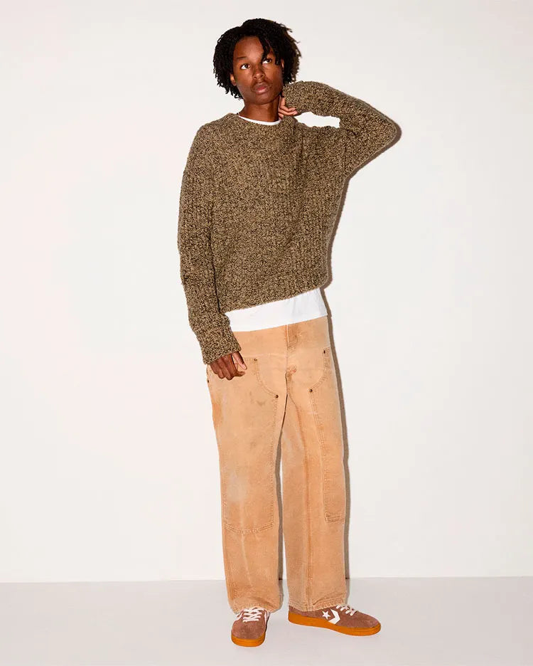 ALL STAR CLASSIC TRAINER BRONW/WHITE