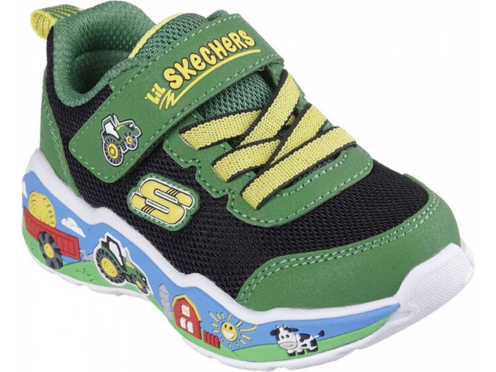 PLAY SCENE-BARN-SQUAD BUDDIES GREEN/BLK