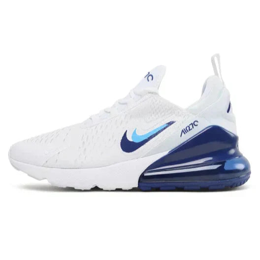 NIKE AIR MAX 270 DSW WHITE/NAVY FJ4230-100 # 9.5